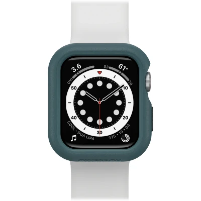 Afbeelding van OtterBox All Day Watch Bumper voor Apple Series SE (2e gen/1e gen)/6/5/4 40mm, Schokbestendig, Valbestendig, Slanke beschermhoes Watch, Guards Display and Edges, Groen/Blauw