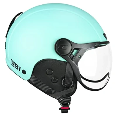 Afbeelding van CGM EBI skihelm uniseks, volwassenen, lichtblauw, mat, XL (60 cm)