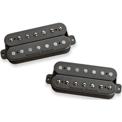 Afbeelding van Seymour Duncan Nazgûl Sentient 7 String Humbucker Set Black snarige gitaarelementen (set van 2)