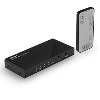 Afbeelding van LINDY 3 Port HDMI 18G switch poorten 3840 x 2160 Pixel