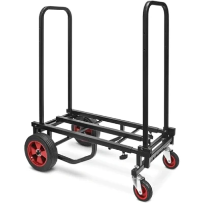 Afbeelding van Pyle Steekwagen, Aanpasbare platformwagen, Opvouwbaar en Compact, inklapbare transportwagen, Uitschuifbaar tot 112 cm, Maximum Draagvermogen: 136 kg