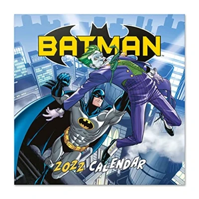 Afbeelding van Grupo Erik CP22013 Kalender 2022 DC Comics Batman Wandkalender 12 Maanden + Poster