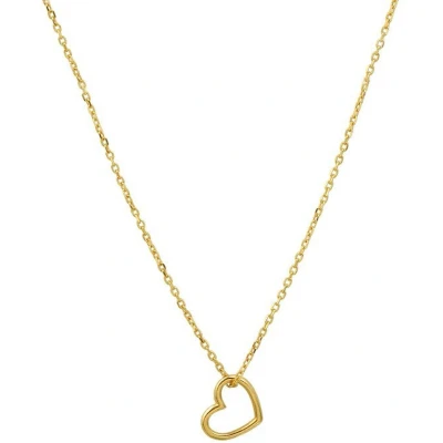 Afbeelding van Collier Geelgoud Hart 0,8 mm 40 44 cm