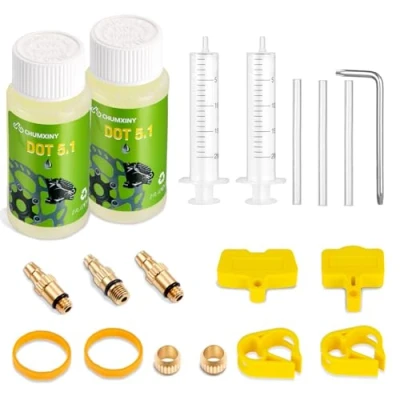 Afbeelding van CHUMXINY Ontluchtingskit voor SRAM, inclusief DOT 5.1 remvloeistof (120 ml).