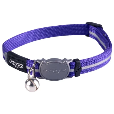 Afbeelding van Rogz beltz AlleyCat Halsband Small Purple
