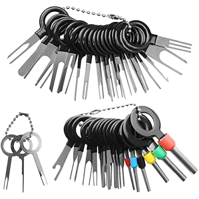 Afbeelding van MMOBIEL 41x Terminal Removal Tool Kit Elektrische Bedrading Puller Depinning Set
