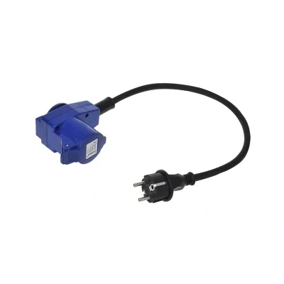 Afbeelding van ProPlus Van schuko naar CEE +schuko stopcontact
