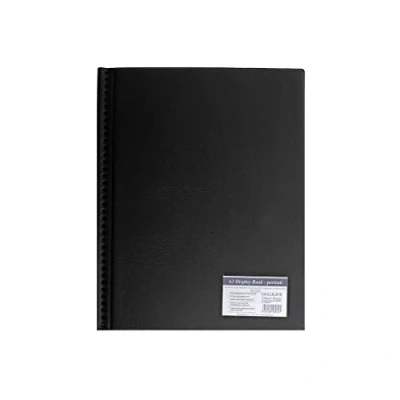 Afbeelding van Exacompta Guildhall Premium Display Book, A3 portret, 24 zakken, zwart