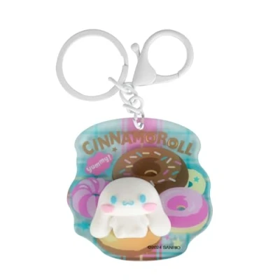 Afbeelding van Blue Sky Studios Sanrio 3D Acrylic Keychain Cinnamoroll Keyrings