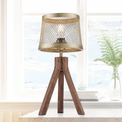 Afbeelding van Just Light Tafellamp Frederik messing 11423 60