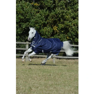 Afbeelding van Bucas Regendeken met Hals Freedom Turnout 0g Marineblauw