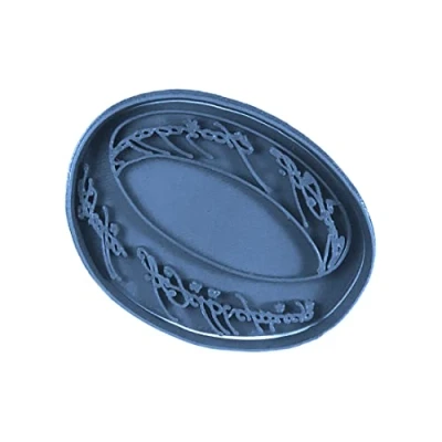 Afbeelding van Cuticuter Unieke koekjessnijder heer der ringen, blauw
