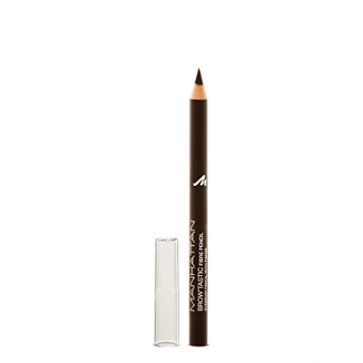 Afbeelding van Manhattan Brow&#039;Tastic Wenkbrauwstift donkerbruin wenkbrauwpotlood met vullende vezels voor dichter werkende, gedefinieerde wenkbrauwen kleur Dark 003 1 x 1,1 g