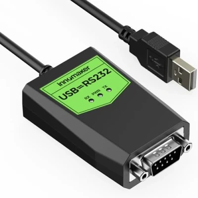 Afbeelding van innomaker USB naar Mannelijke DB9 Seriële Kabel FTDI FT230 Chip RS232 Converter Adapter Signaal Voeding Isolatie Ondersteuning Windows 11,10 XP, Mac Os, Android, Linux