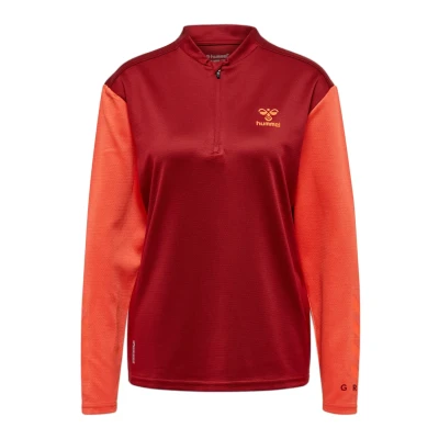 Afbeelding van hummel hmlongrid 1/2 Zip Poly Sweat WO
