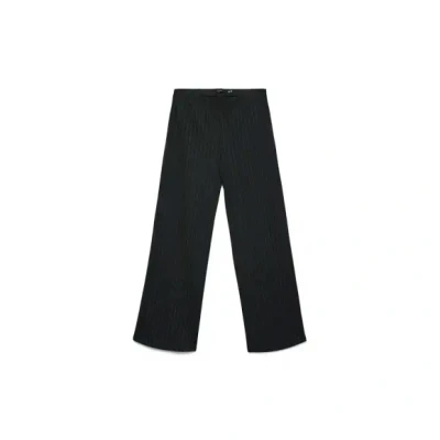 Afbeelding van Vero Moda Berlin Mittlere Taille Broek, Dames, Maat: Sx30, Obsidian