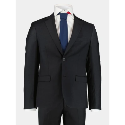 Afbeelding van Scotland Blue Kostuum Grijs D8 Toulon Suit Wool 233028TO05SB/980 dark shadow Maat 52