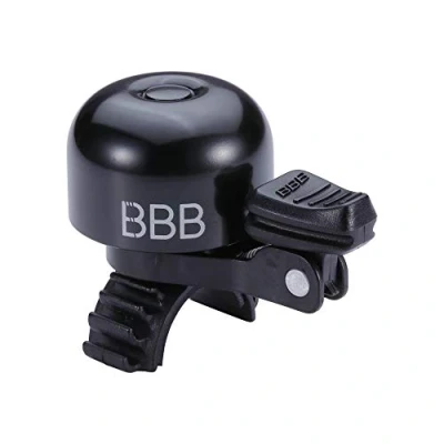 Afbeelding van BBB Cycling Loud &amp; Clear Deluxe Fietsbel Extra Luide Racefiets en E Bike Met Elastiek Zwart 15