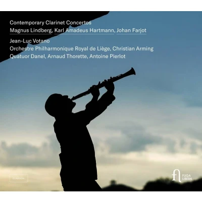Afbeelding van Arnaud Thorette, Christian Arming, Orchestre Philharmonique Royal de Liège Contemporary Clarinet Concertos (CD)