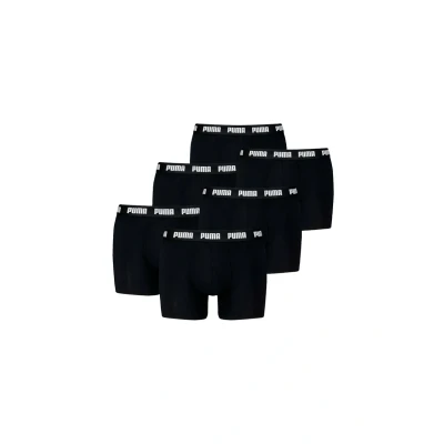 Afbeelding van Puma 6ER PACK Boxerbriefs, Heren, Maat: Large, Schwarz weiß