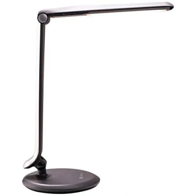 Afbeelding van BRILLIANT lamp Vanita LED tafellamp zilver 1x 8W geïntegreerd, (530lm, 4600K) Schaal A ++ tot E Met aanraakdimmer