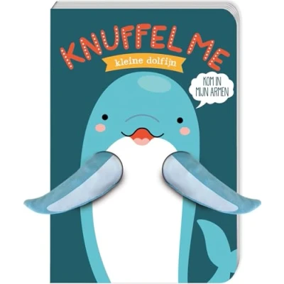 Afbeelding van Image books kartonboek knuffel me kleine dolfijn