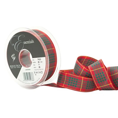 Afbeelding van Berisfords Polyester Tartan, Cameron, 4 x 2,9 cm