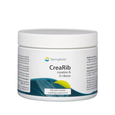 Afbeelding van Springfield CreaRib &amp; D Ribose Poeder 200gr