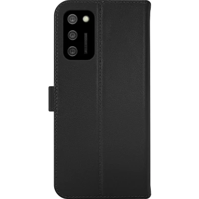 Afbeelding van Valenta Book Case Gel Skin Samsung Galaxy A02s Black