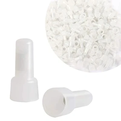 Afbeelding van QIANRENON Gesloten uiteinde krimpconnectoren 300 stuks 22 16 AWG aluminium kern snelconnector krimpdop draad eindklemmen (CE1)