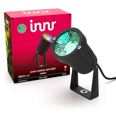 Afbeelding van Innr Smart Outdoor spot Light Color UITBREIDING (complete set is vereist) RGBW 1 Pack OSL 132 C