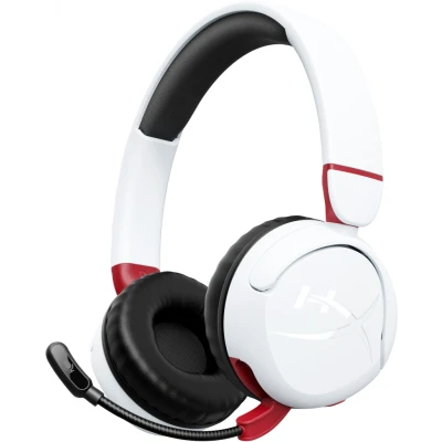 Afbeelding van HyperX Cloud Mini Wireless Gaming Headset Draadloos Wit Voor Jonge Gamers
