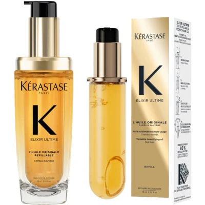 Afbeelding van Kerastase Elixir Ultime Oil 75ml + Refill bundel/set/pakket