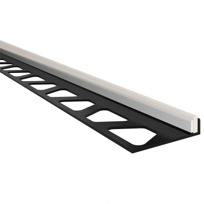 Afbeelding van Schlüter SB TSI douche afschotprofiel rvs structuur ivoor 10 mm x 120 cm