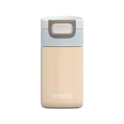 Afbeelding van Thermosbeker/Koffiebeker 300 ml Lekvrij 5 uur warm Kambukka thermosfles Etna Iced Latte