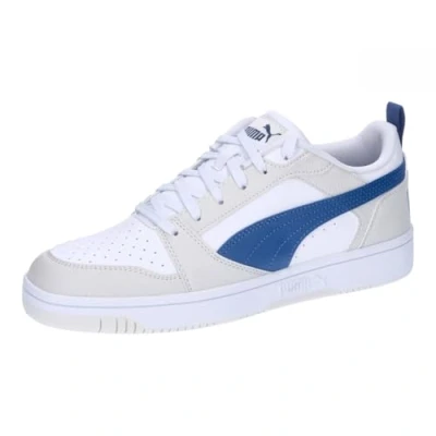 Afbeelding van Puma Rebound Sneakers laag, Maat: 46, Vapor gray/clyde royal/white Kunststof