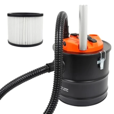 Afbeelding van Boxer, Industriële stofzuiger, cycloon askesuger med HEPA filter 18 liter motor 1000 Watt (Aszuiger)