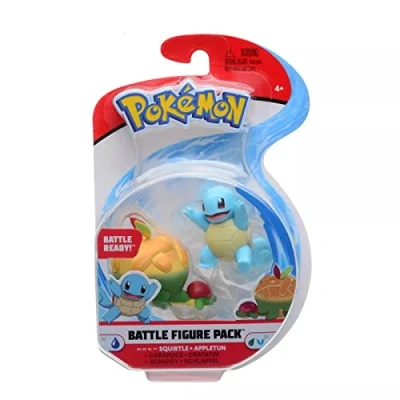 Afbeelding van Pokemon Battle Figure Pack Squirtle &amp; Appletun