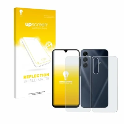 Afbeelding van upscreen Screenprotector voor Samsung Galaxy A16 5G (Voor+Achter) Folie Beschermfolie anti glare matte
