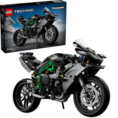 Afbeelding van LEGO 42170 Technic Kawasaki Ninja H2R motor Speelgoed Set
