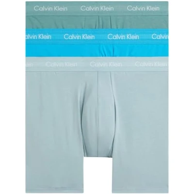 Afbeelding van Calvin Klein Underwear Brief 3 PACK Onderbroeken, Heren, Maat: XS, Vivid blue/arona/sagebush green