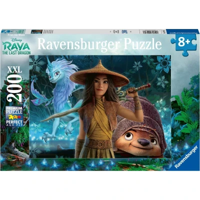 Afbeelding van Ravensburger puzzel Disney Raya, Tuk en Sisu Legpuzzel 200 stukjes