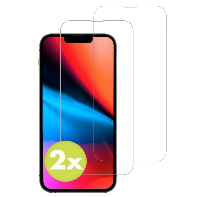 Afbeelding van 2 pack Screenprotectors Apple iPhone 14 Plus: Accezz glass