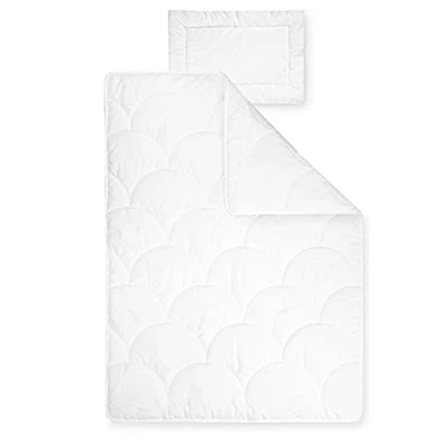Afbeelding van Julius Zöllner Kinderdekbed set babydroom, deken met kussen, Thinsulate Lite Loft, Standard 100 by Oeko Tex, afmeting x 135 cm + 40 60