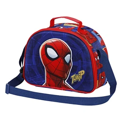 Afbeelding van Spiderman sides 3d ontbijttas, blauw, ontbijttas