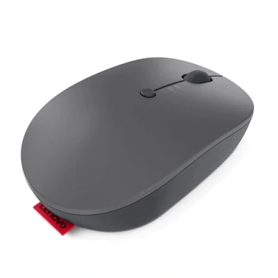 Afbeelding van Lenovo Go Wireless Multi Device Muis Draadloos Optisch Grijs 3 Toetsen 2400 dpi