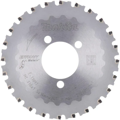Afbeelding van Makita Betonstaal Cirkelzaag 110 mm 24 Tands E 11097