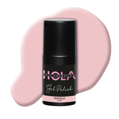 Afbeelding van Gellak #036 Blush 10ml roze Gelnagellak Hola