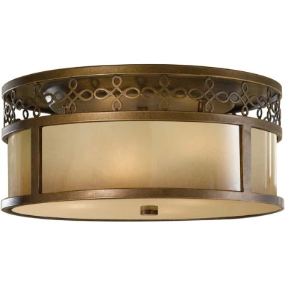 Afbeelding van Bohemian Plafondlamp Steady Lighting Metaal E27 L: 38.1cm Voor Binnen Woonkamer Eetkamer Brons