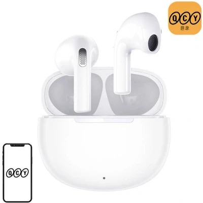 Afbeelding van QCY T20 AilyPods Draadloze Bluetooth Oortjes 5.3 Wit